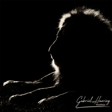 Black and white portrait of an African lion photographed in Serengeti National Park